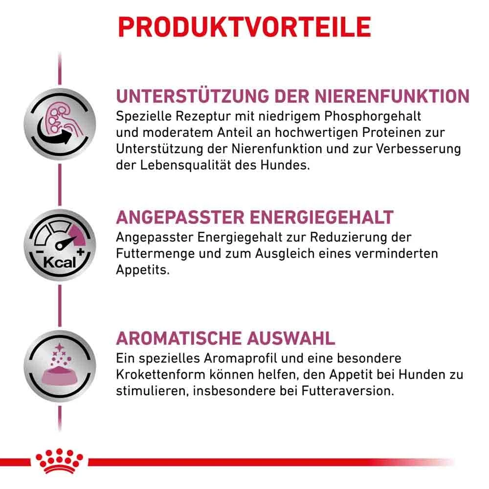 Royal Canin Veterinary Renal Select Trockenfutter Für Hunde – Bild 4