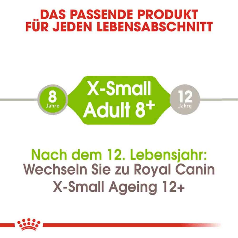Royal Canin X-Small Ageing 8+ Trockenfutter Für ältere Sehr Kleine Hunde – Bild 3