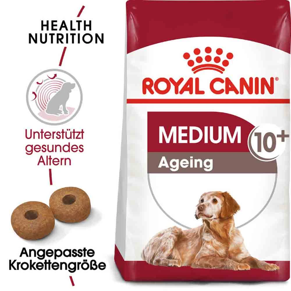 Royal Canin Medium Adult 10+ Trockenfutter Für ältere Mittelgroße Hunde