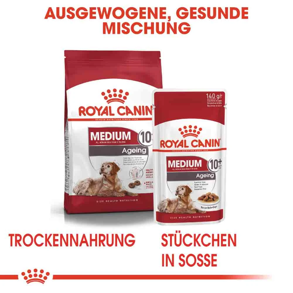 Royal Canin Medium Adult 10+ Trockenfutter Für ältere Mittelgroße Hunde – Bild 7