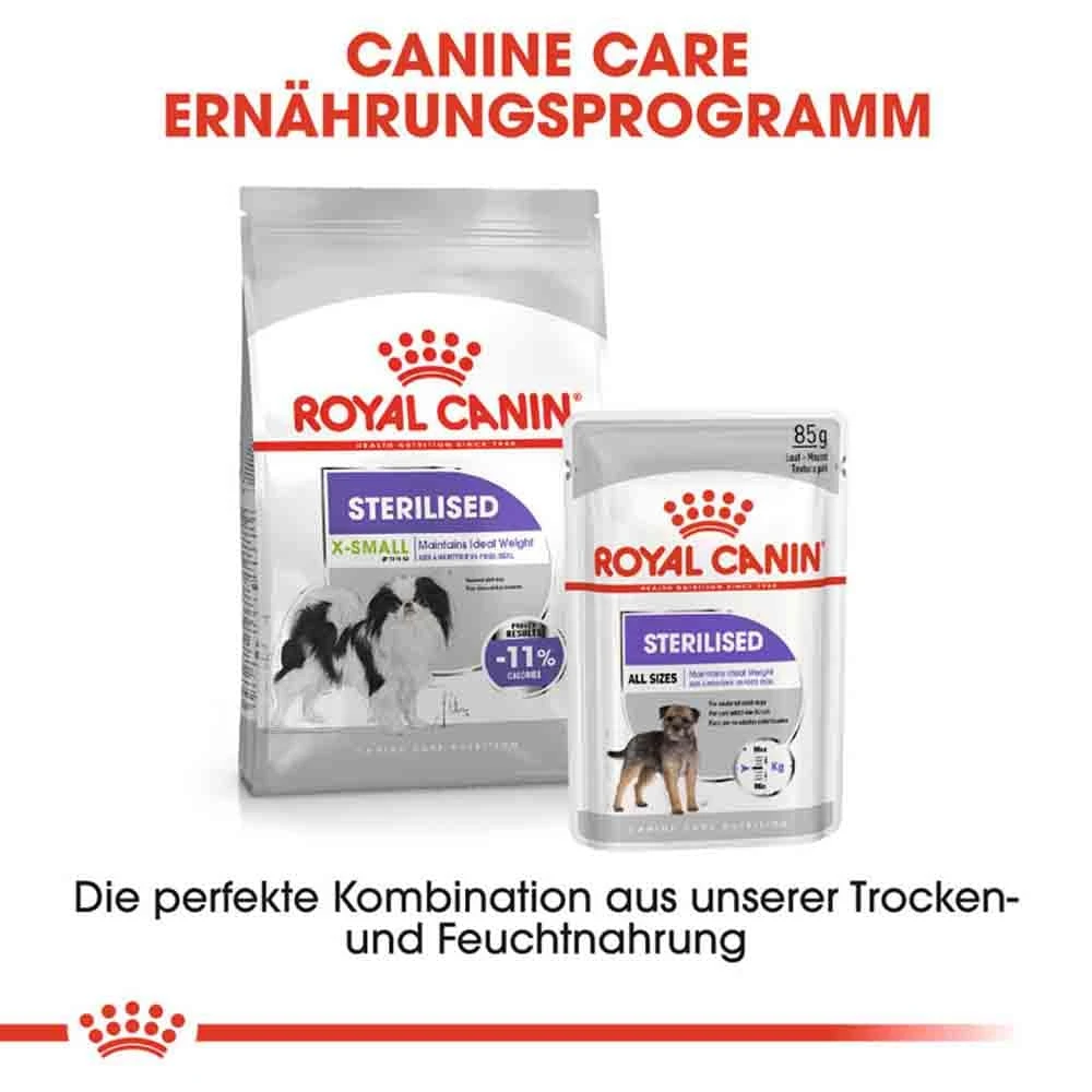 Royal Canin Sterilised X-SMALL Trockenfutter FĂŒr Kastrierte Sehr Kleine Hunde â Bild 7