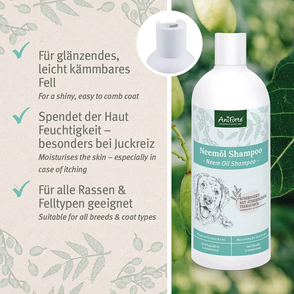 AniForte Neemöl Shampoo – Bild 3