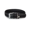 Das Lederband Barcelona Halsband Black