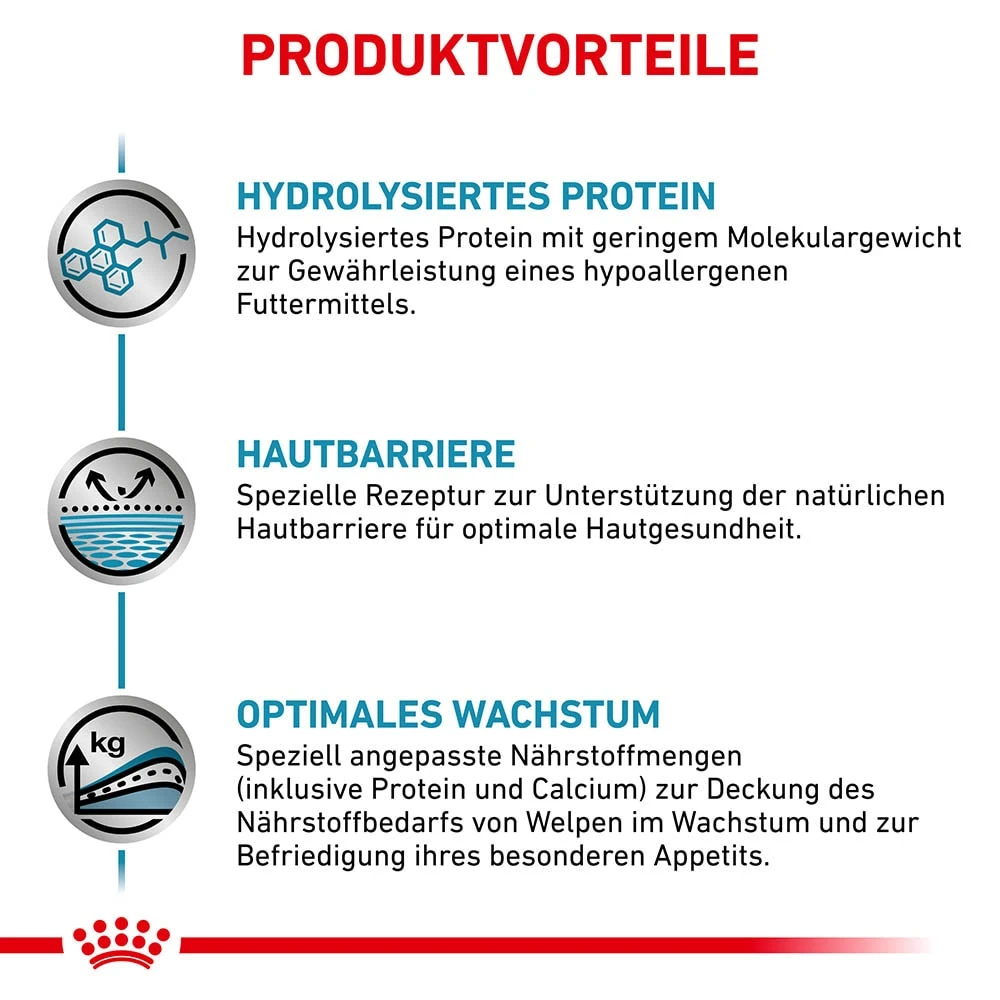 Royal Canin Hypoallergenic Puppy Trockennahrung Für Hundewelpen – Bild 3
