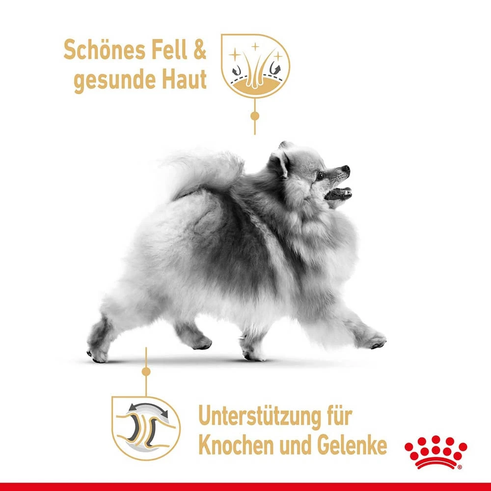 Royal Canin Pomeranian Breed Adult Trockennahrung Für Ausgewachsene Zwergspitze (>8 Monate) – Bild 4