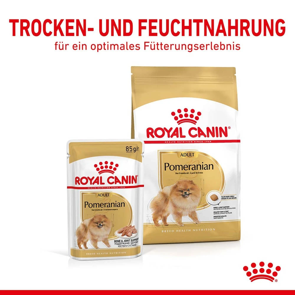 Royal Canin Pomeranian Breed Adult Trockennahrung Für Ausgewachsene Zwergspitze (>8 Monate) – Bild 5