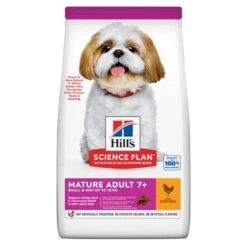Hills Science Plan Mature Adult 7+ Small & Mini Trockenfutter Für Kleine Hunde Mit Huhn