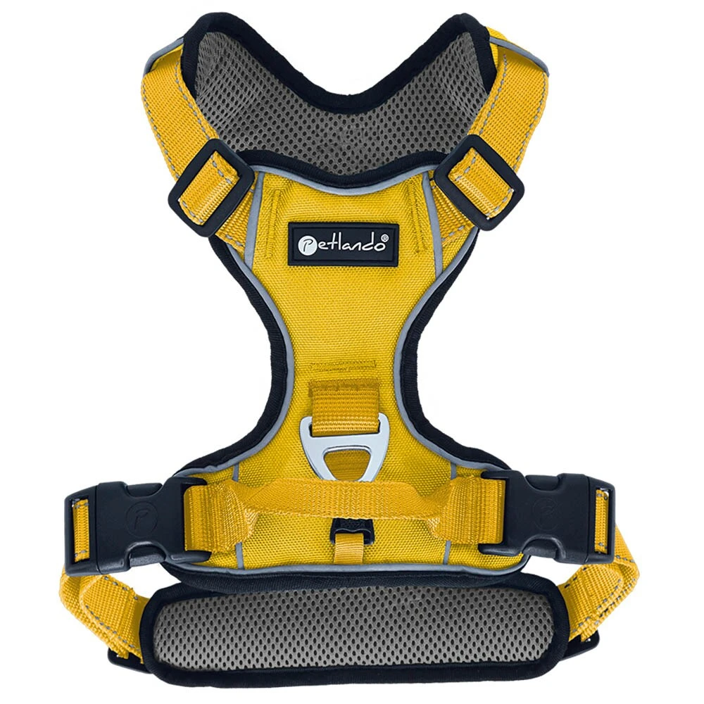 Petlando Outdoor Geschirr Gelb – Bild 2